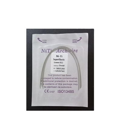 Orthodontic Correction with DTC Round NiTi Oval Square Arch Wire and CE Certification