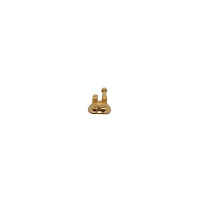 0.022/0.018 Slot Size DTC Orthodontic Dental Golden Coated Brackets Brace Ortho Fabric