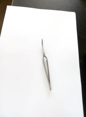 Sturdy Steel DTC Orthodontic Dental Posterior Bracket Tube Tweezers for Easy Handling