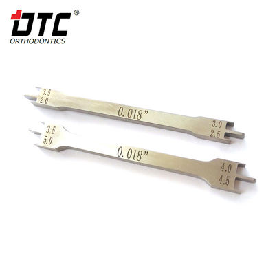Double Ended Positioning Gauge Essential Tool for DTC Orthodontic Dental Instrumental