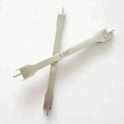 Double Ended Positioning Gauge Essential Tool for DTC Orthodontic Dental Instrumental