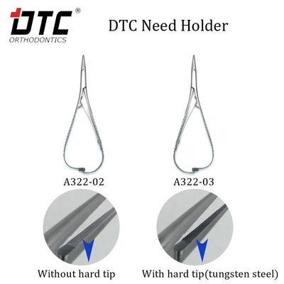 DTC Hard Tip Dental Needle Holder Essential Orthodontic Material for Precise Treatment