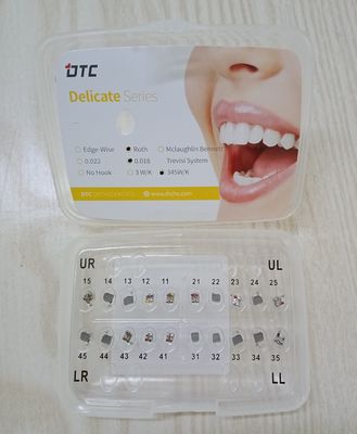 DTC Delicate Series Orthodontic Brackets with ISO Certification and 3-Year Shelf Life