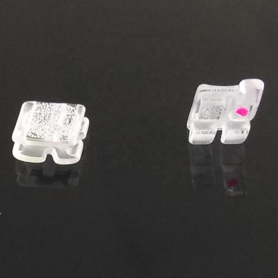 DTC Ceramic Brackets for Clear Orthodontic Braces CE ISO Certified 3 Years Shelf Life