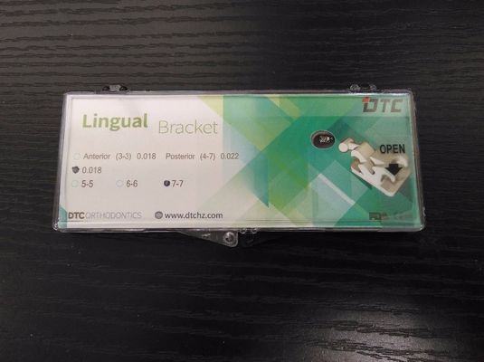CE Standard Metal Protect Orthodontic Bracket Lingual Braces