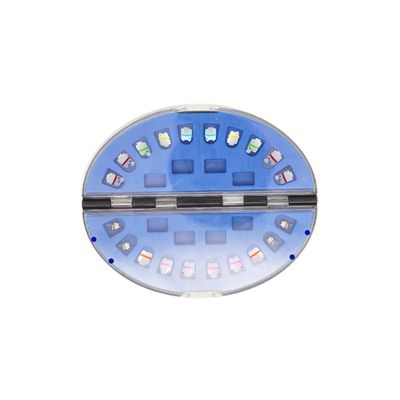 DTC Dental Clear Self Ligating Brackets for MBT/Roth Class II Instrument Classification