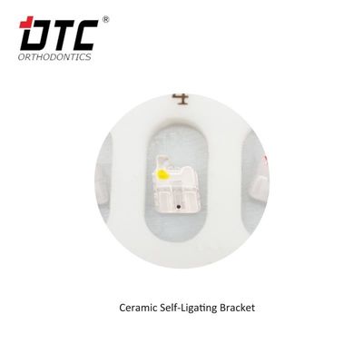 DTC Dental Clear Self Ligating Brackets for MBT/Roth Class II Instrument Classification