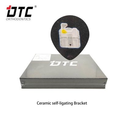 DTC Dental Clear Self Ligating Brackets for MBT/Roth Class II Instrument Classification