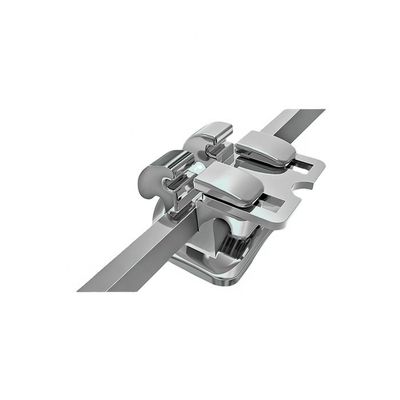 Powerful Machinery Steel Orthodontic MBT Roth Bondable Self-ligating Bracket for Dental