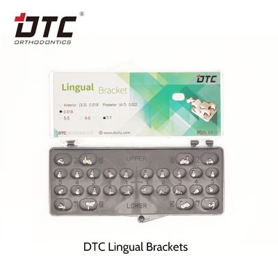 CE Standard DTC Orthodontic Lingual Brackets for Mini Size Orthodontic Treatment