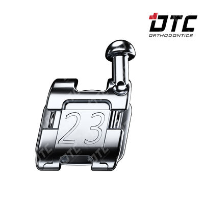 Powerful Machinery Steel Orthodontic MBT Roth Bondable Self-ligating Bracket for Dental