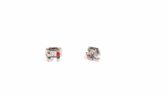 Mini/Standard 0.022''/0.018'' MIM Technology Orthodontic Metal Brackets with Mesh Base