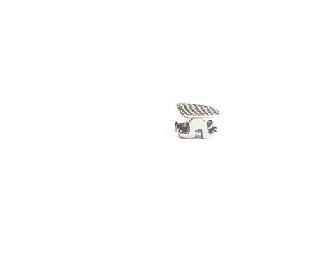 Mini/Standard 0.022''/0.018'' MIM Technology Orthodontic Metal Brackets with Mesh Base