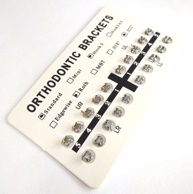 Shelf Life of 3 Years Sweet Series Orthodontic Roth Bracket 0.018&quot; with 0.018&quot; Slot