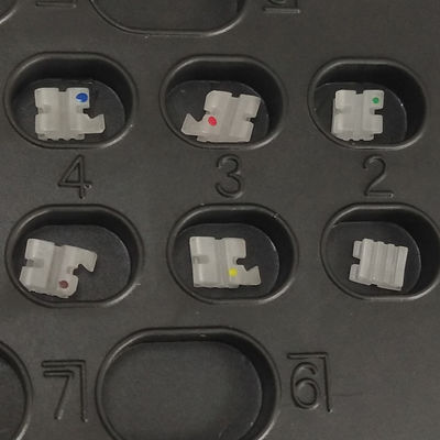 Clinic DTC Ortho Dental Orthodontics Ceramic Bracket for Class I Instrument Classification