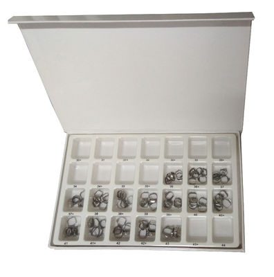 Steel Rough Molar Band with Single Buccal Tube ISO Standard and Easy Installation