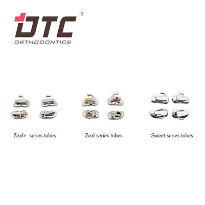 DTC Orthodontic Dental Bondable Roth MBT Molar Buccal Tubes with CE ISO Certificate