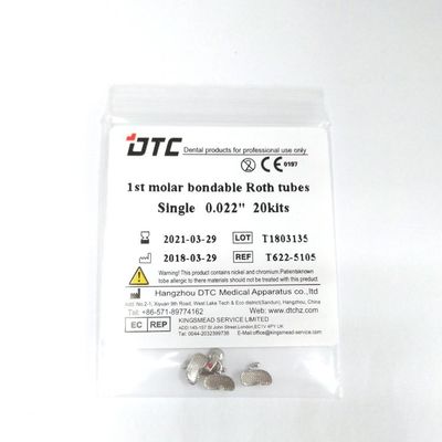 Precise DTC CE Certified Stainless Steel Orthodontic Buccal Tube for Orthodontic Care