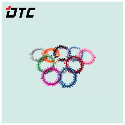 Orthodontic Treatment with Ligature Ties in Fashionable Cartoon Design