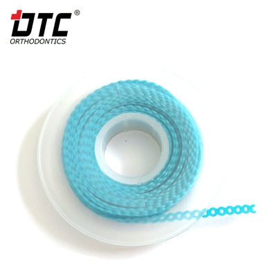 Short Orthodontic Elastic Power Chain for Quick and Convenient Braces Adjustment
