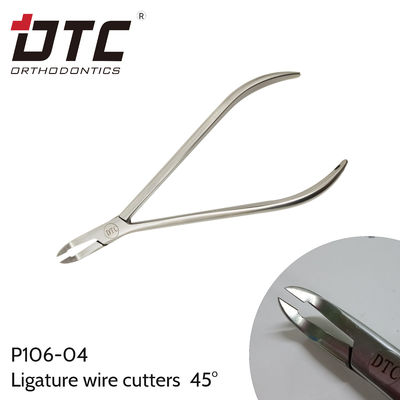 Longhandle Mini DTC Orthodontic Distal Ortho Light Wire Cutter Pliers 45 Degrees Standard