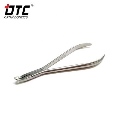 Longhandle Mini DTC Orthodontic Distal Ortho Light Wire Cutter Pliers 45 Degrees Standard