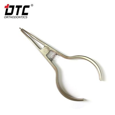 3- DTC Orthodontic Dental Elastic Stainless Steel Standard Expanding Elastic Separating Rings Pliers